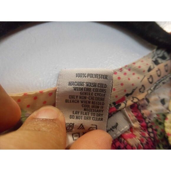 American Rag Yoke Tunic multi color flowy top - Picture 3 of 6